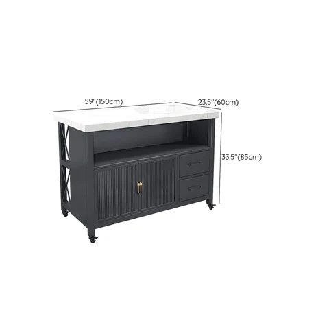 ADA68040 Modern MDF Mutfak Servis Adası