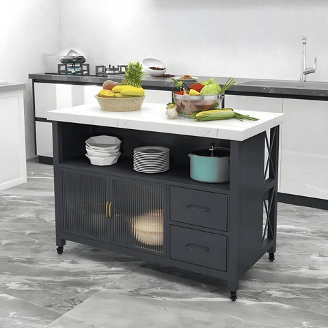 ADA68040 Modern MDF Mutfak Servis Adası