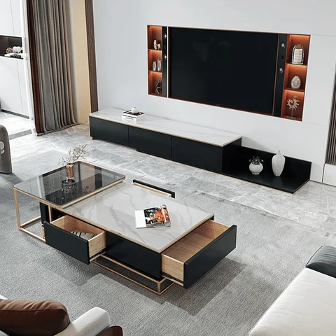 SHP65089 Modern MDF Dikdörtgen Sehpa