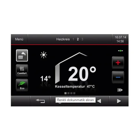 Viessmann Vitodens 200 - 49 Kw Duvar Tipi Yoğuşmalı Kazan(Vitotronic 100 panel)