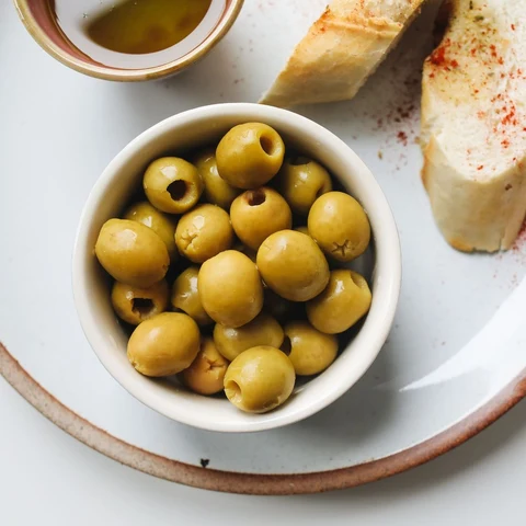 Çizik Yeşil Zeytin, yakın çekim