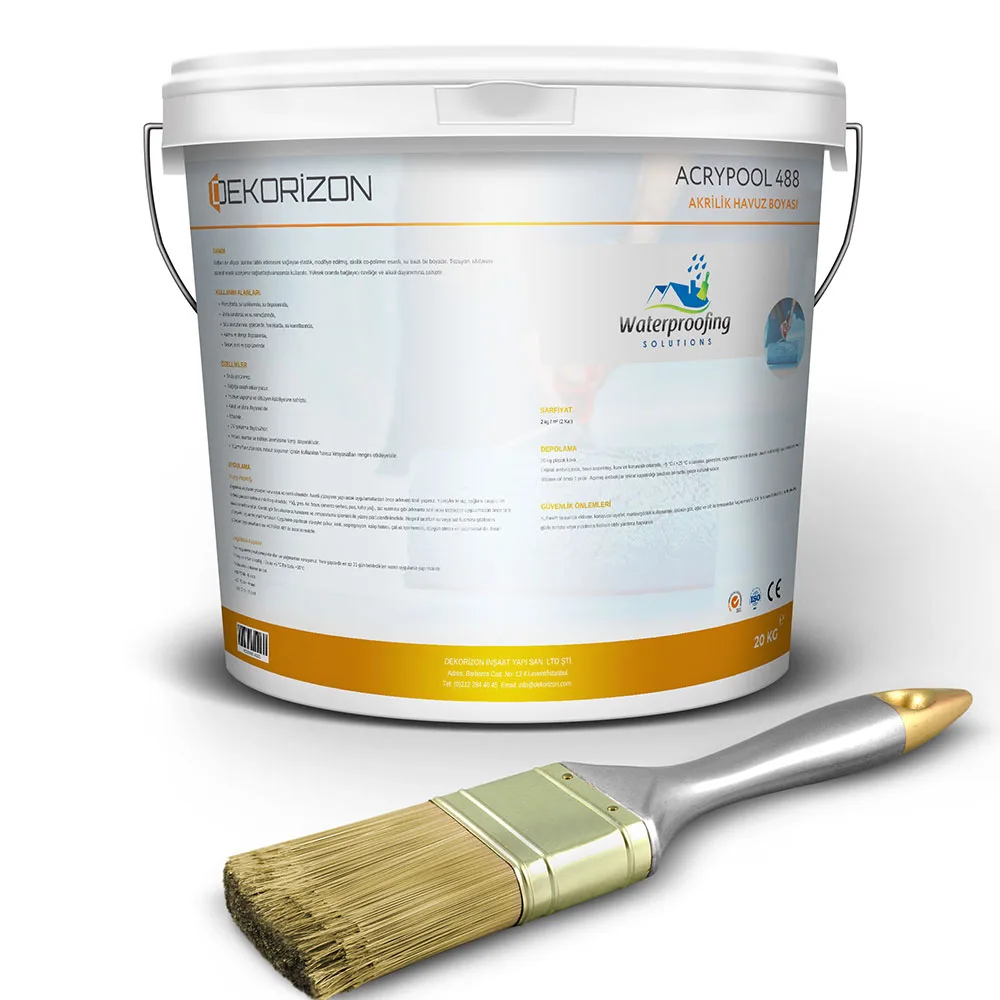 Akrilik Havuz Boyası - Acrypool 488 - 20kg