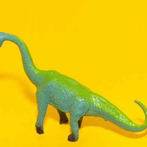 Lila Mino Uzun Boyunlu Dinozor