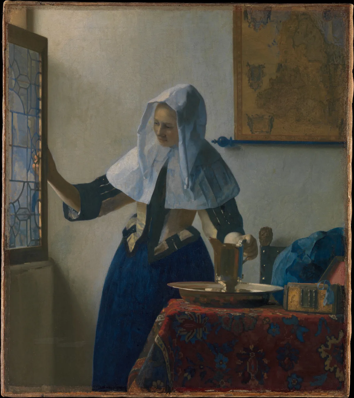 Decoshop Johannes Vermeer Young Woman with a Water Pitcher