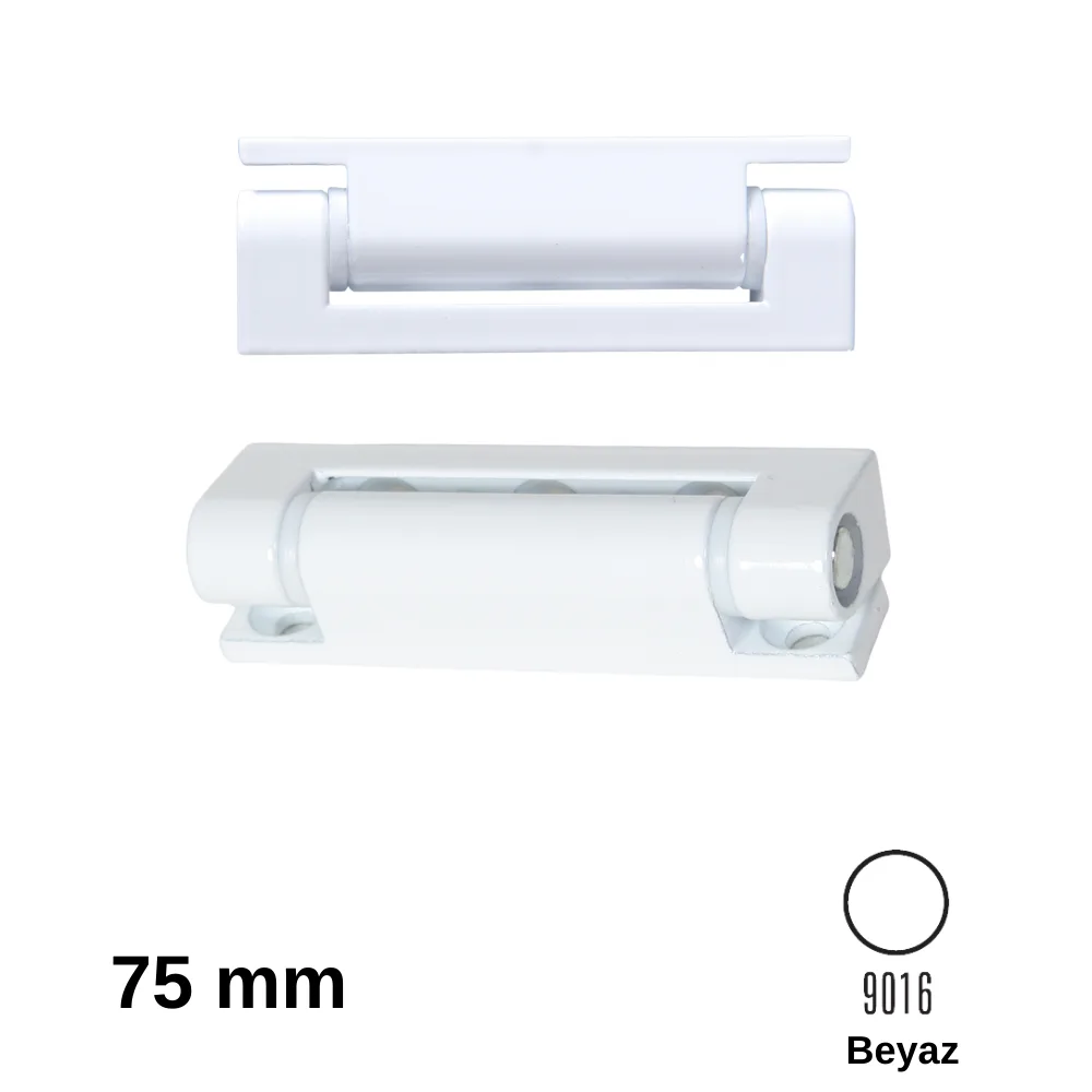 Uğur Kalıp Pencere Menteşesi 75 Mm Beyaz