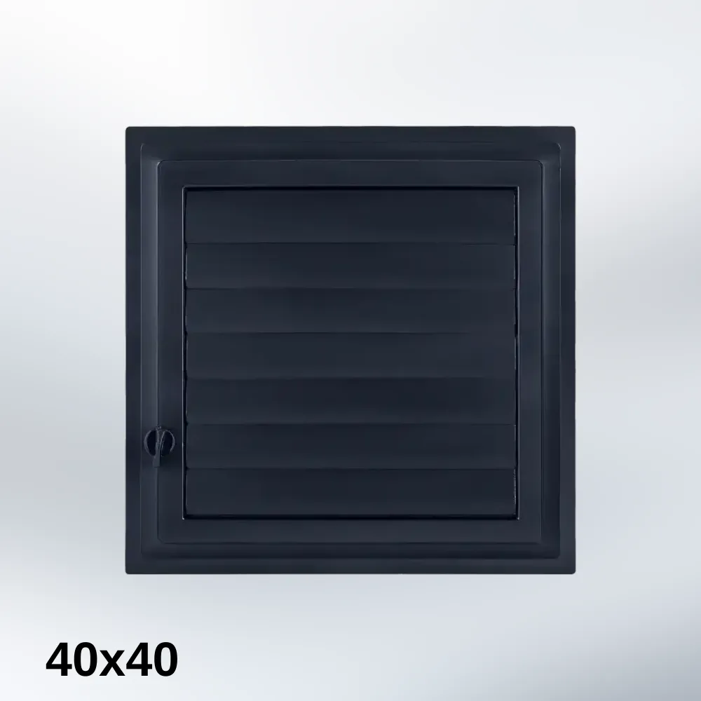 40X40 Plastik Wc Banyo Menfezi - Antrasit