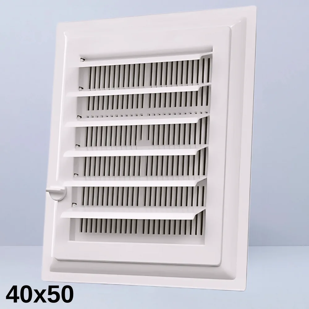 40X50 Plastik Wc Banyo Menfezi - Beyaz