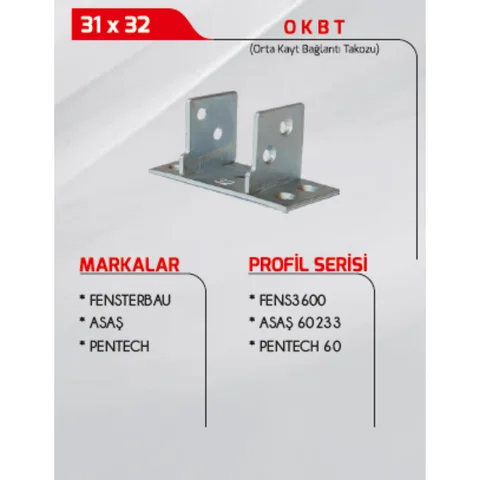 3As Orta Kayıt Takozu 31/32