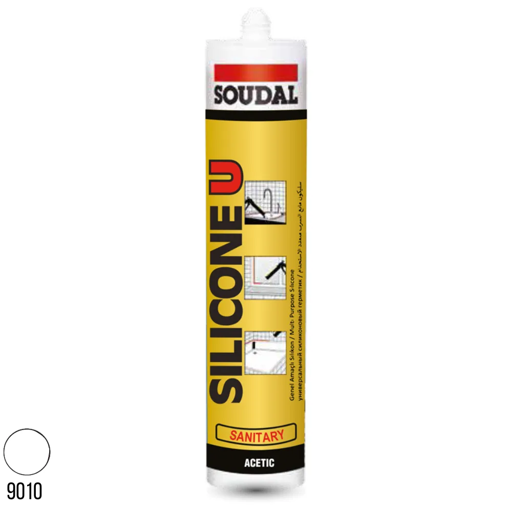 Soudal Silicone U Beyaz 280 Gr 405022