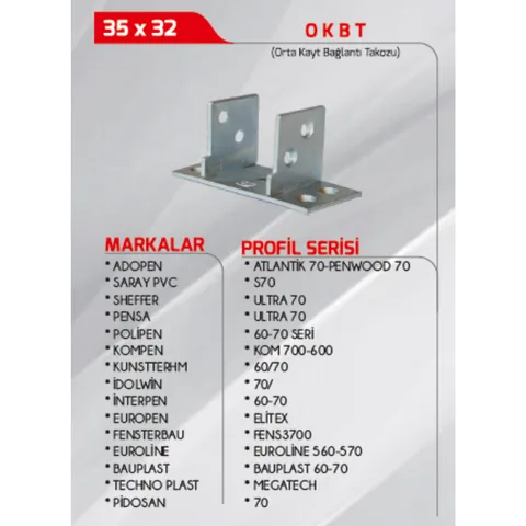 3As Orta Kayıt Takozu 35/32