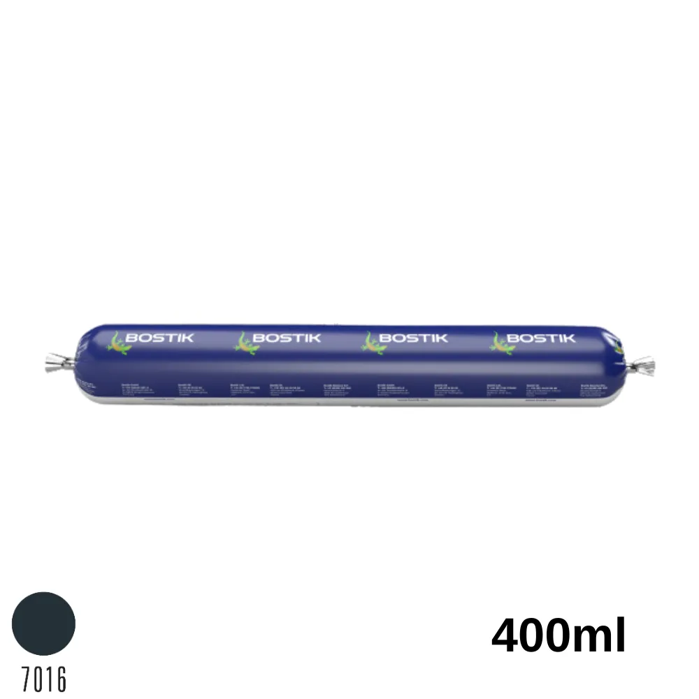 Bostik 688 Ekstra Elastik Sosis 400 Ml Çekomastik Antrasit Gri