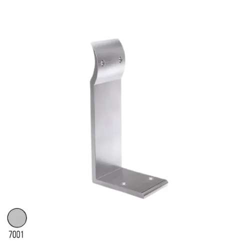 50 Lik Duvar L Bağlantı 90 Derece Uzun Eloksal