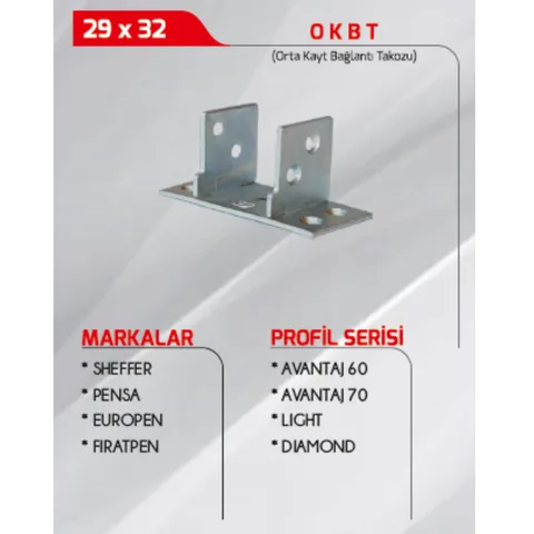3As Orta Kayıt Takozu 29/32