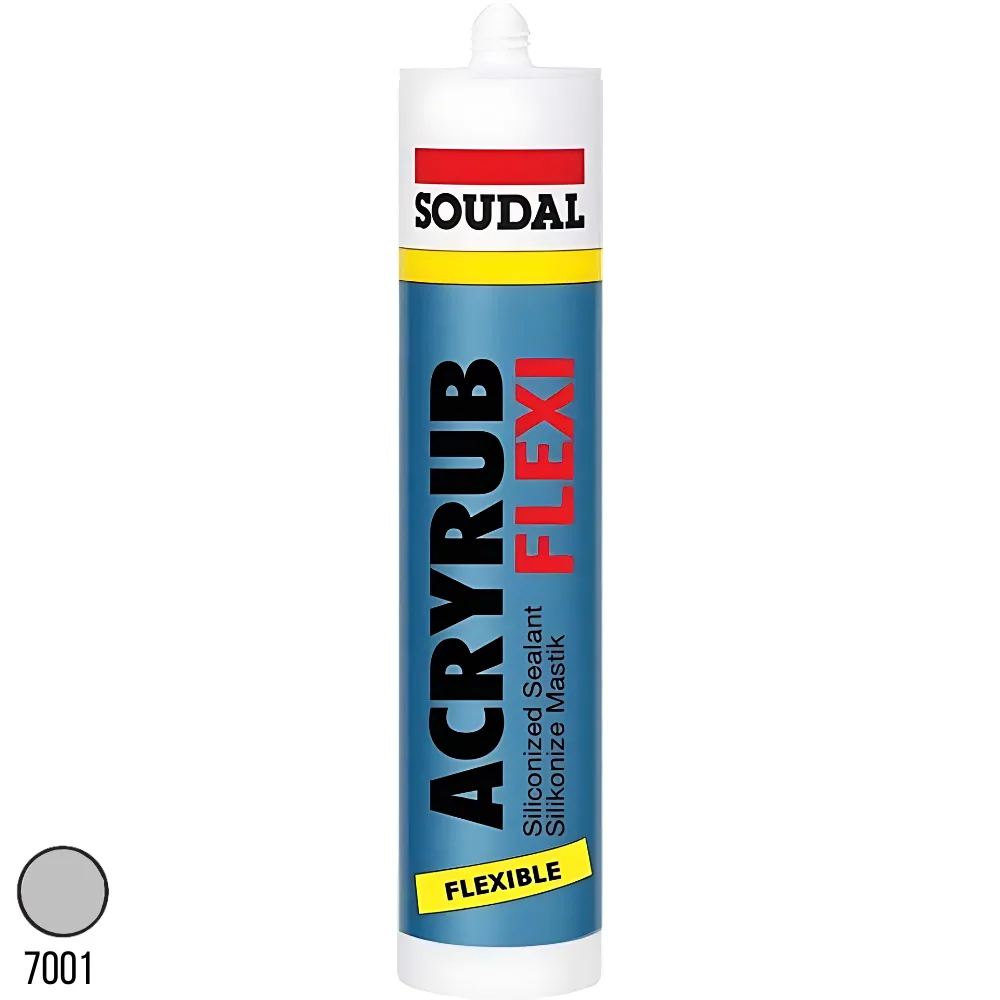 Soudal Acryrub Flexi Silikonize Mastik Gri 310 Ml 114303