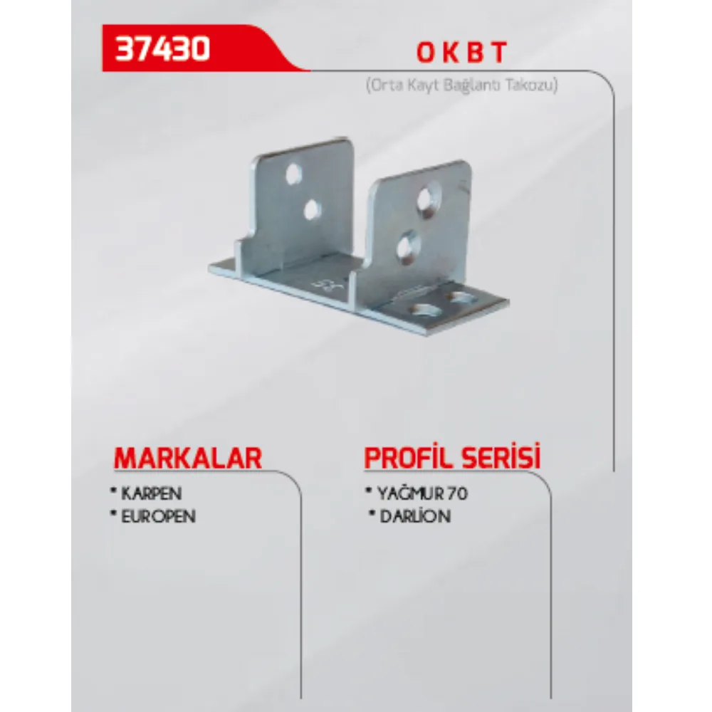 3As Orta Kayıt Takozu 37/430