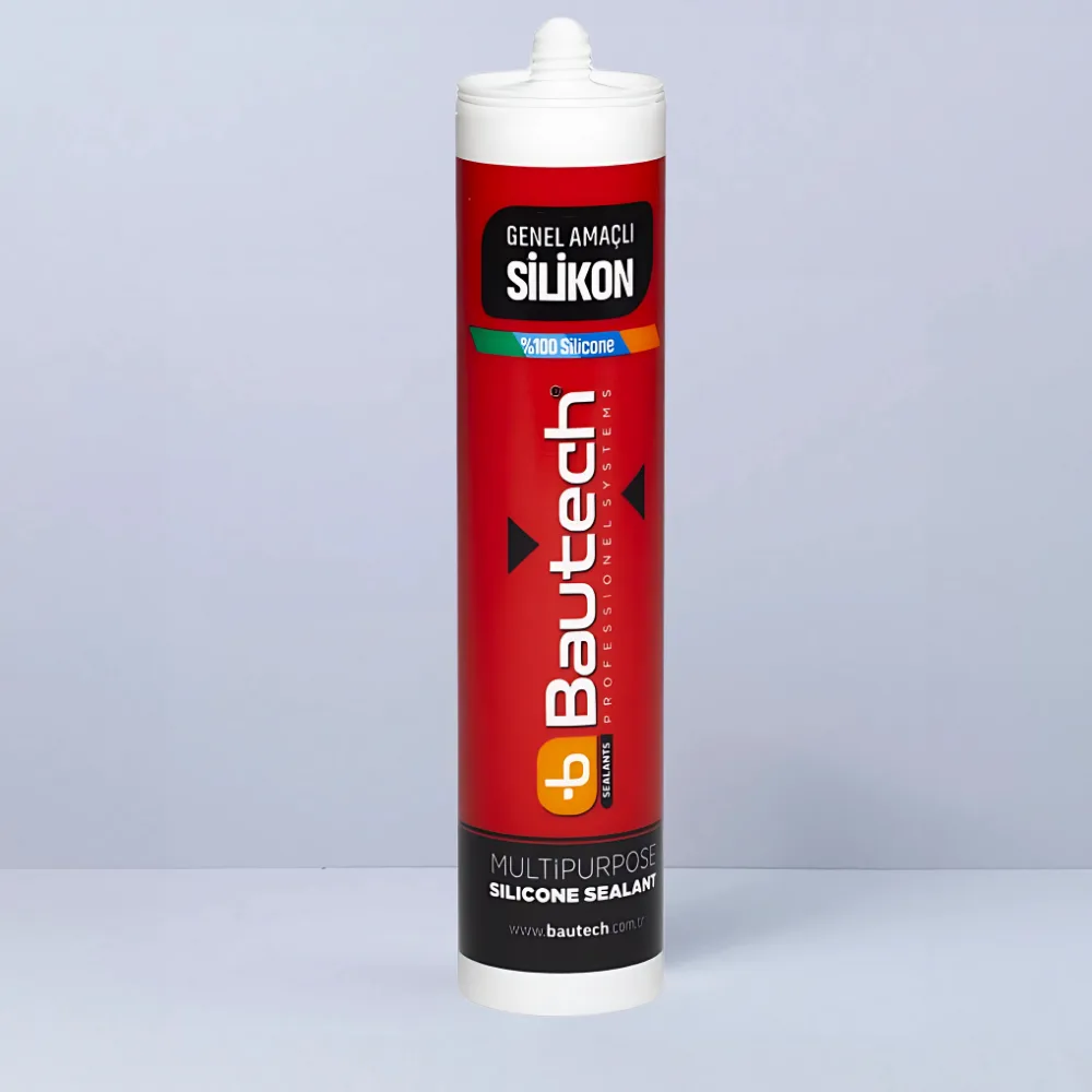 Bautech Silikon Duşakabin 280 Ml Şeffaf 24 Pcs