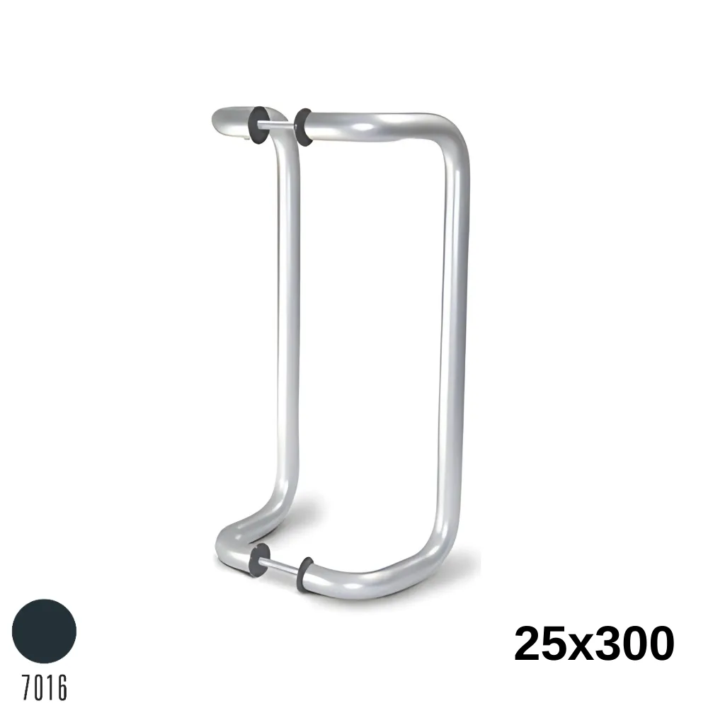 Kıvrık Kol 25X300 Mm Ant.Gri