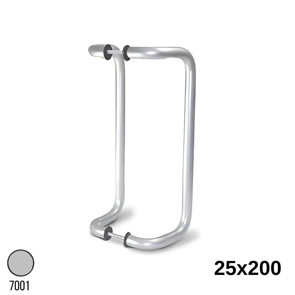 Kıvrık Kol 25X200 Mm Eloksal