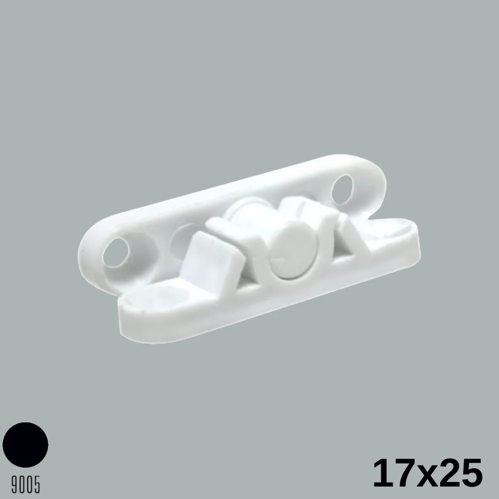 Sineklik Çıt Çıt Kapı 17*25 Siyah 100 Ad.