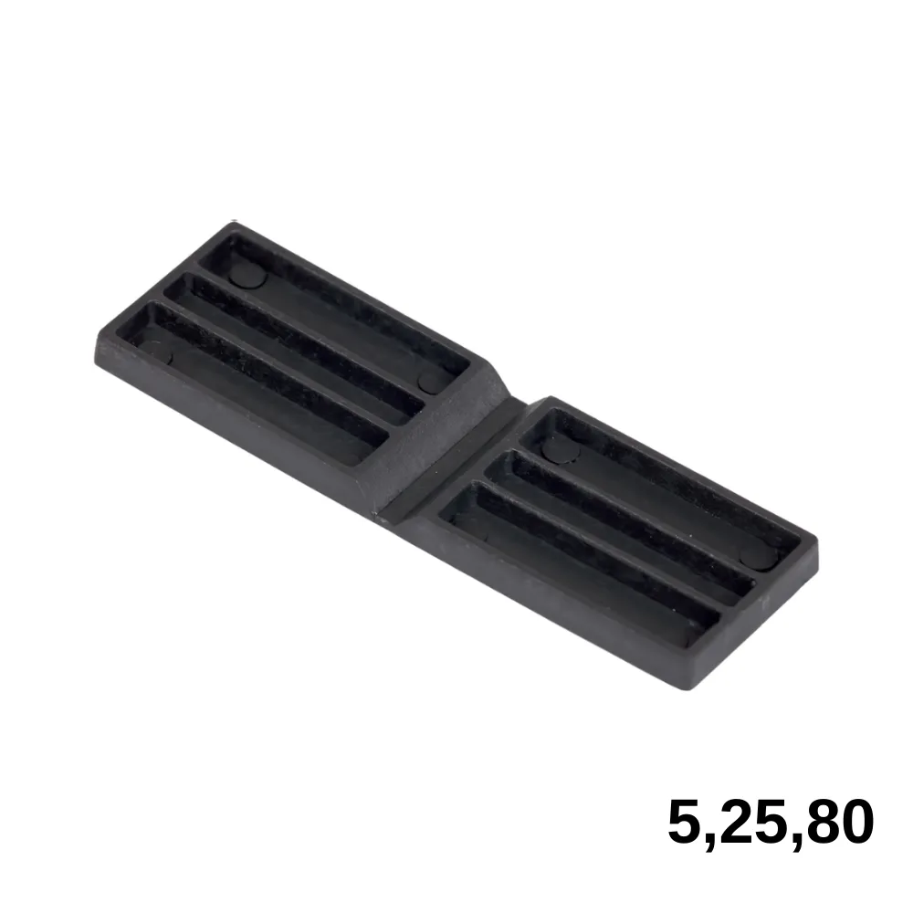 Akbulut 6000 Cam Takozu Geniş Kalın 5*25*80 100 Ad.