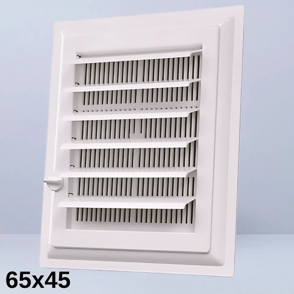 65X45 Plastik Wc Banyo Menfezi - Beyaz