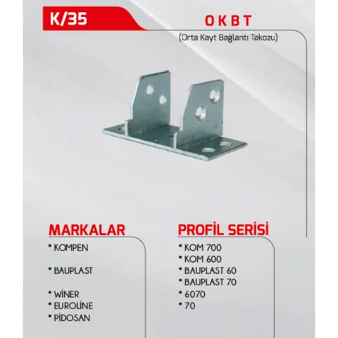 3As Orta Kayıt Takozu 35-Kompen