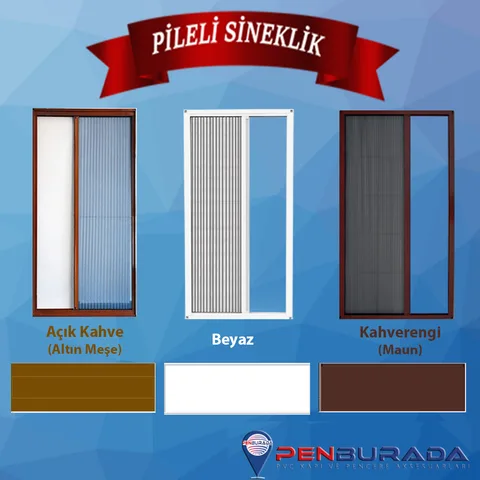 Plise Akordiyon Sineklik
