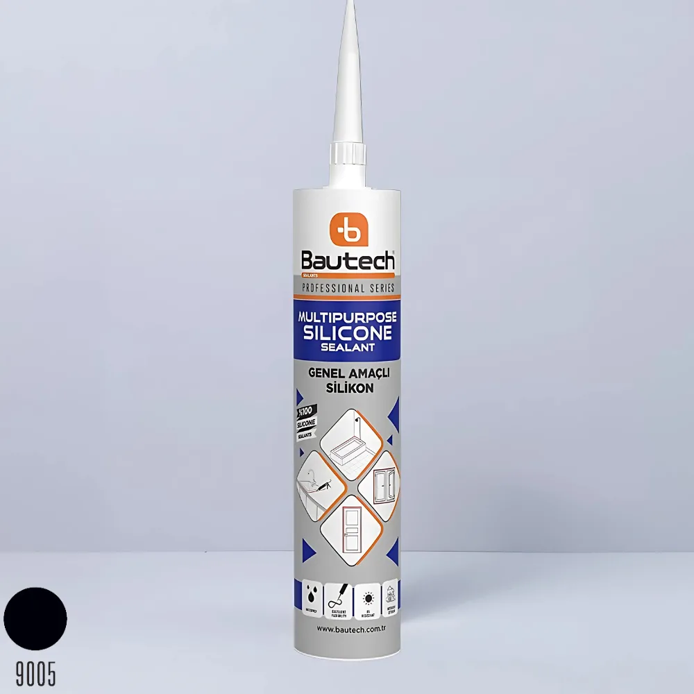 Bautech Silikon 280 Gr Siyah