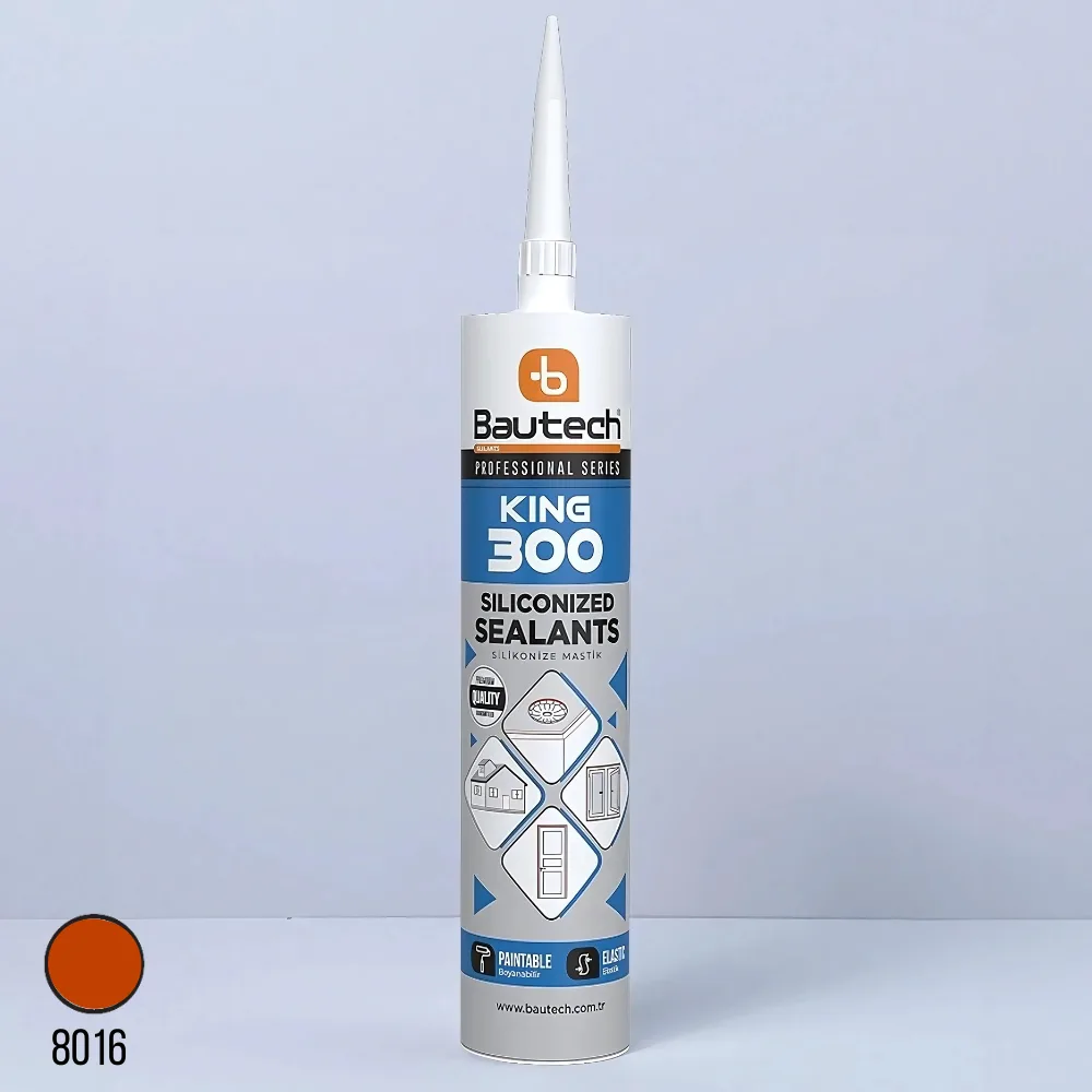 Bautech Silikonize Mastik 500 Gr Maun