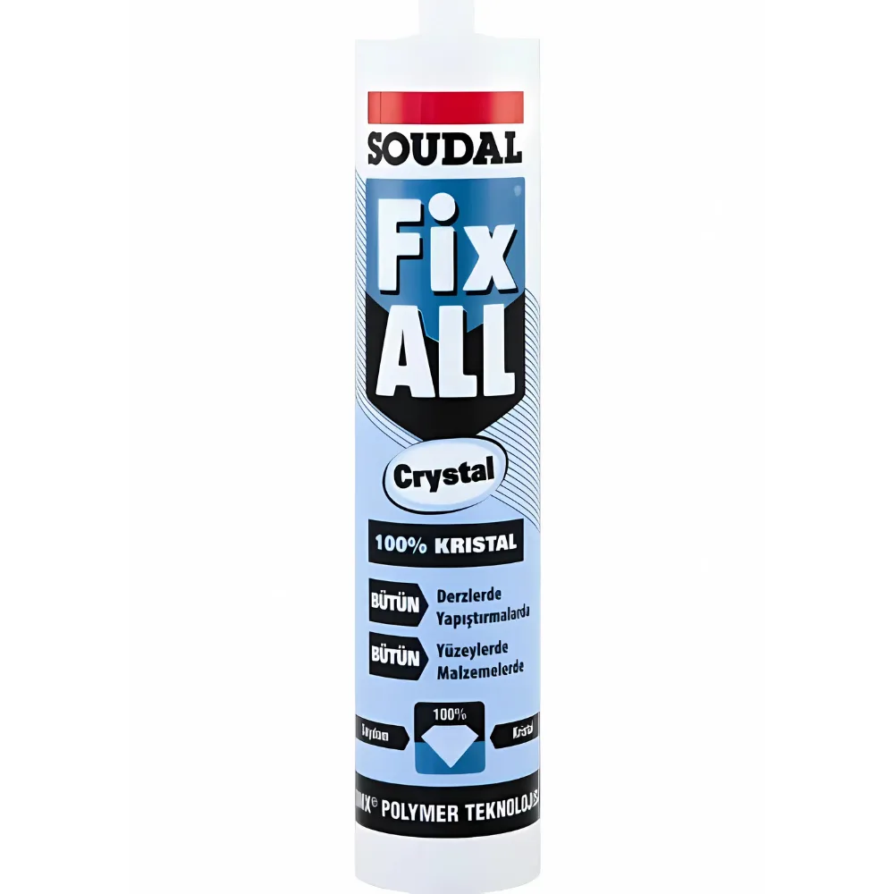 Soudal Fix All Crystal Kristal 290 Ml 122530