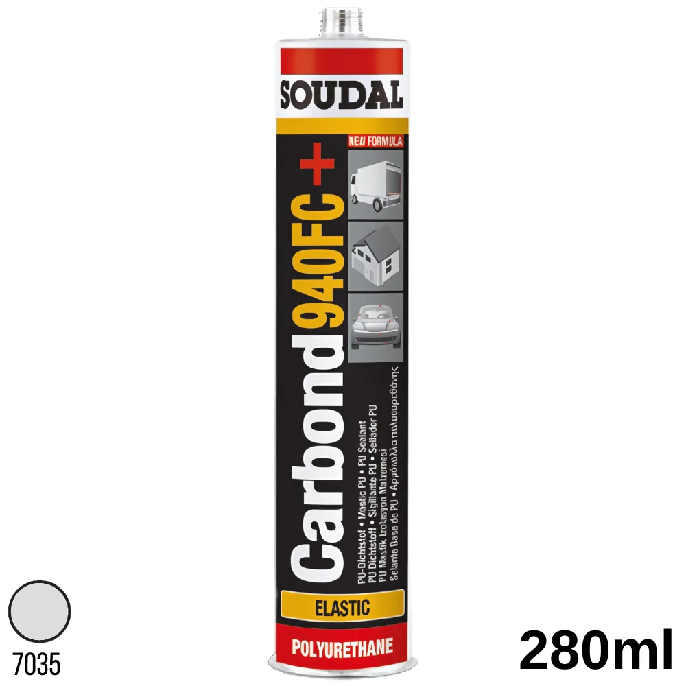 Soudal Carbond 940Fc+ Poliüretan Mastik Gri 280 Ml 161080