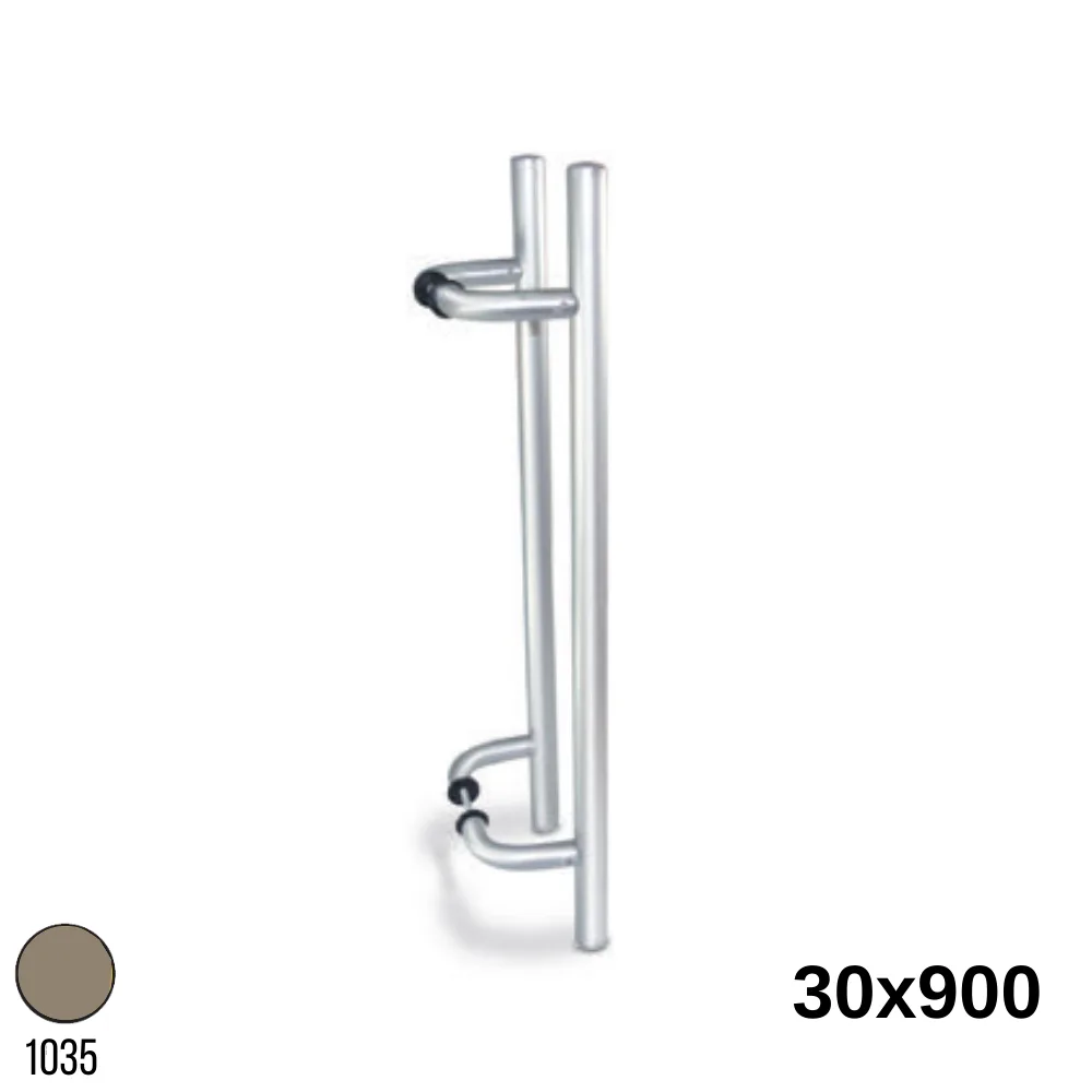 Köşeli H Kol 30X900 Mm Bronz