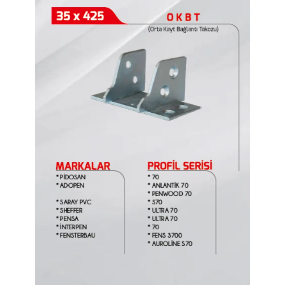 3As Orta Kayıt Takozu 35/425