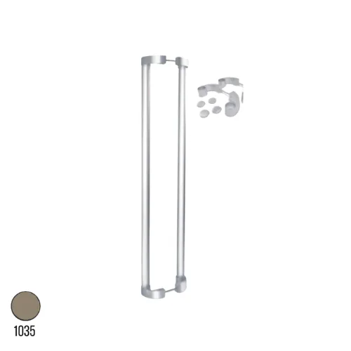 Açılı Akbank Kol 250 CM Boru Takım Bronz