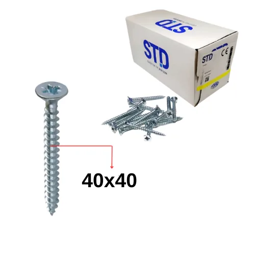 Sunta Vidası 40*40 500 Ad.