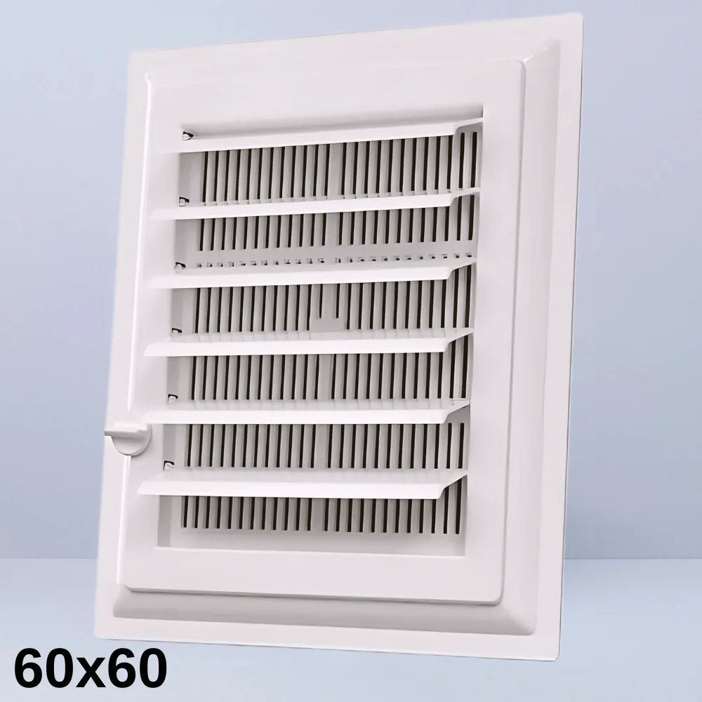 60X60 Plastik Wc Banyo Menfezi - Beyaz