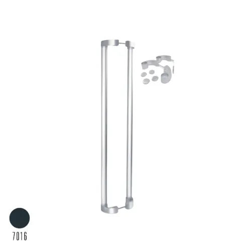Açılı Akbank Kol 25 CM Boru Takım Ant.Gri