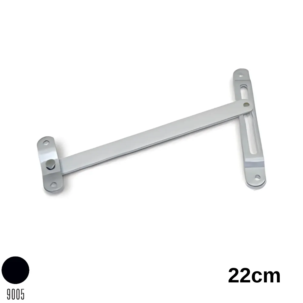 Aldoks Vasistas Makas 22 Cm Siyah