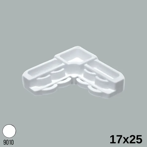 Sineklik Köşe Takozu 17*25 Beyaz 100 Ad.