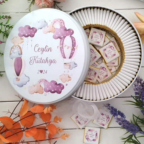 Balon Tema Bebek Çikolatası