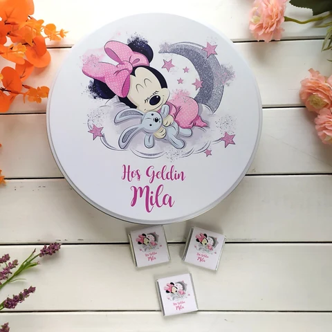 Minnie Tema Hediyesi Bebek Çikolatası