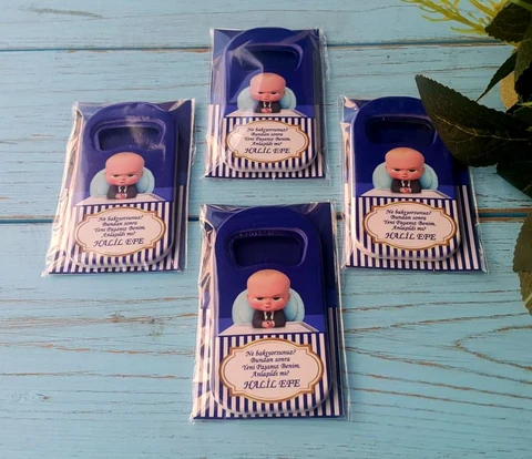 Patron Bebek Temalı Açacak Magnet