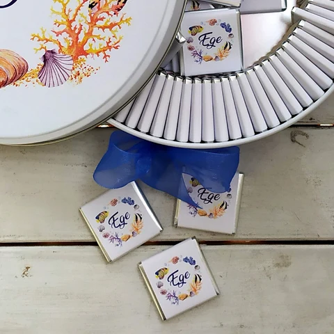 Deniz Tema Bebek Çikolatası