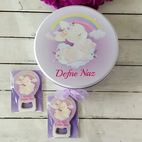 Tavşan Konsept 50 Çikolata 25 Balon Magnet