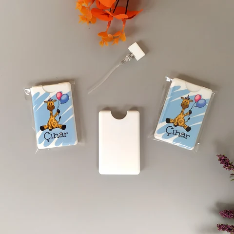 Zürafa Tema Cep Kolonyası