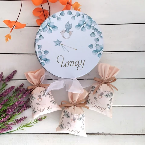 Çicek Konsept 50 Çikolata 15 Lavanta Kesesi