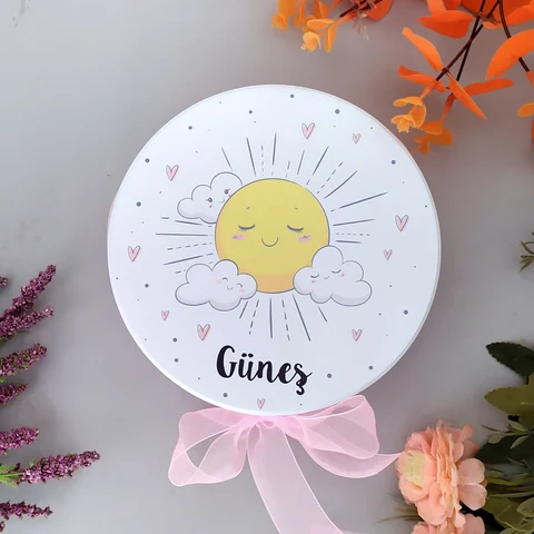 Güneş Tema Bebek Çikolatası