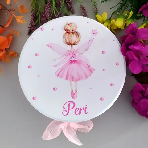 Peri Tema Bebek Çikolatası