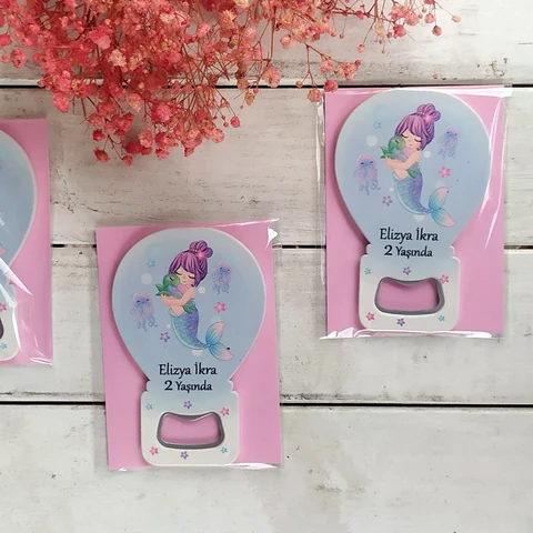 Deniz Kızı Tema Balon Magnet