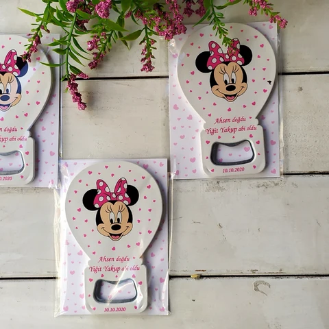 Minnie Temalı Balon Magnet